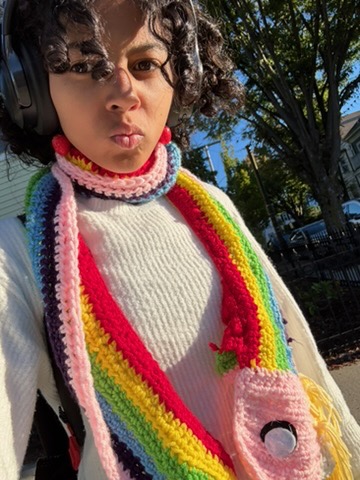 crochet scarf